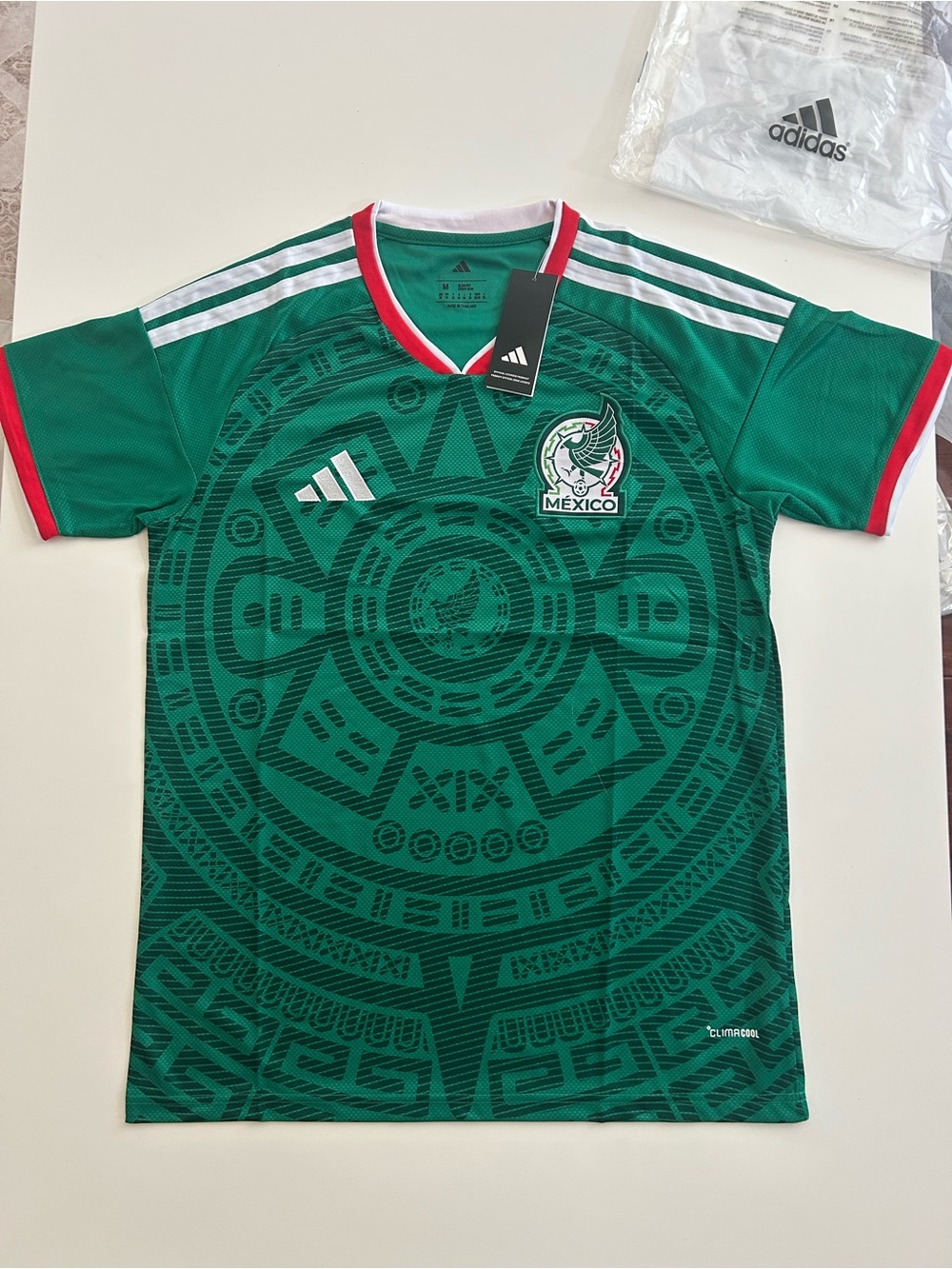 Adidas Mexico Men's Green soccerJersey